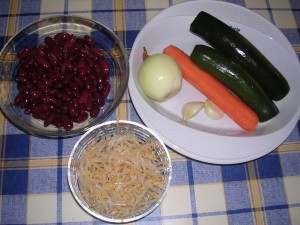 Ingrediente reteta piept de pui cu legume