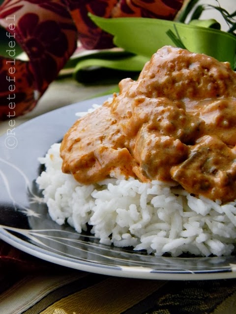 curry indian de pui cu unt