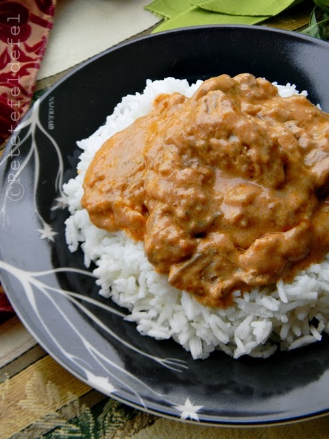 curry indian de pui cu unt