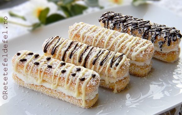 PRAJITURA DIN PISCOTURI CU CREMA DE MASCARPONE