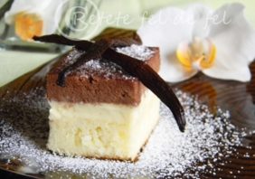 prajitura cu crema de vanilie