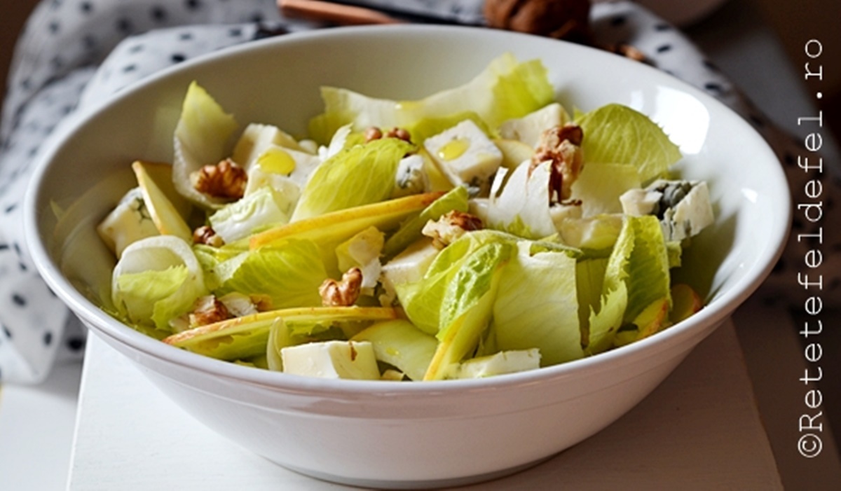 Salata de andive cu branza si nuci