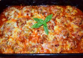 Ciuperci umplute și gratinate la cuptor