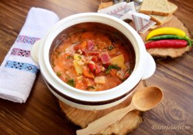Ciorbă de legume rădăcinoase cu tarhon