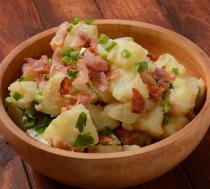 Kartoffelsalat. Salată nemțească de cartofi