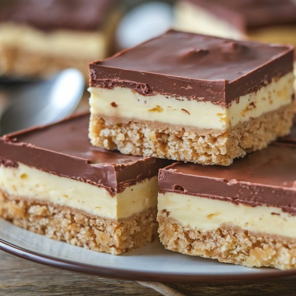 Porții de Nanaimo Bars