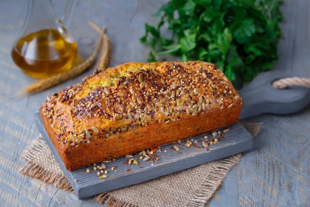 Chec cu verdețuri și parmezan