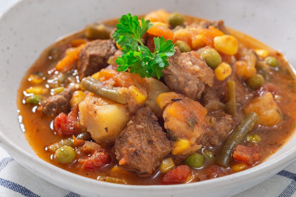 Carne de vită cu legume mexicane