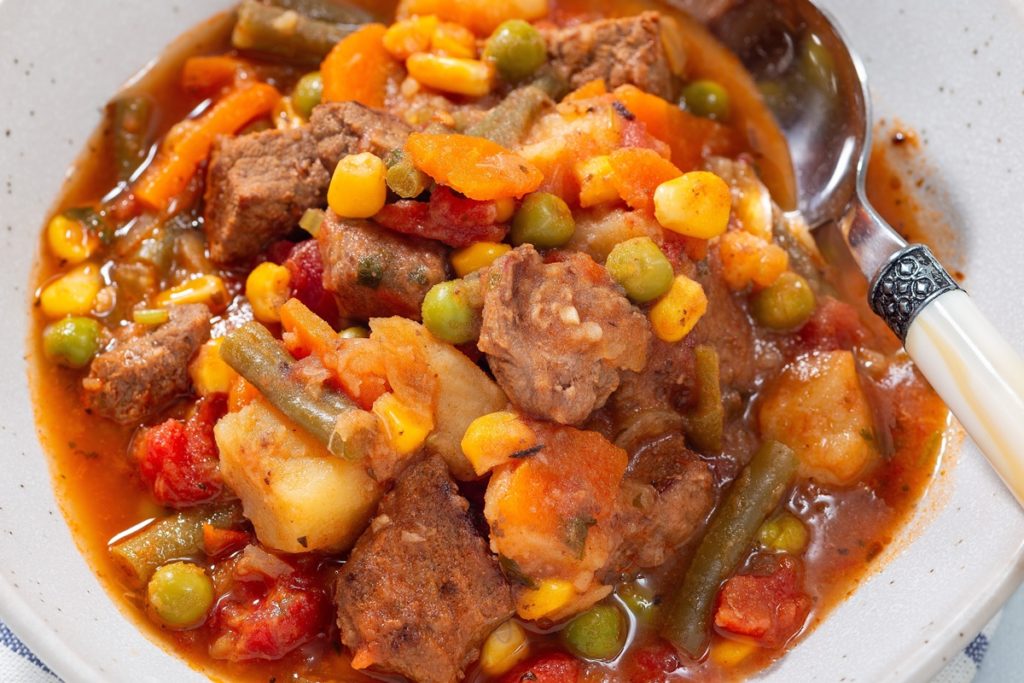Tocană de vită cu legume mexicane