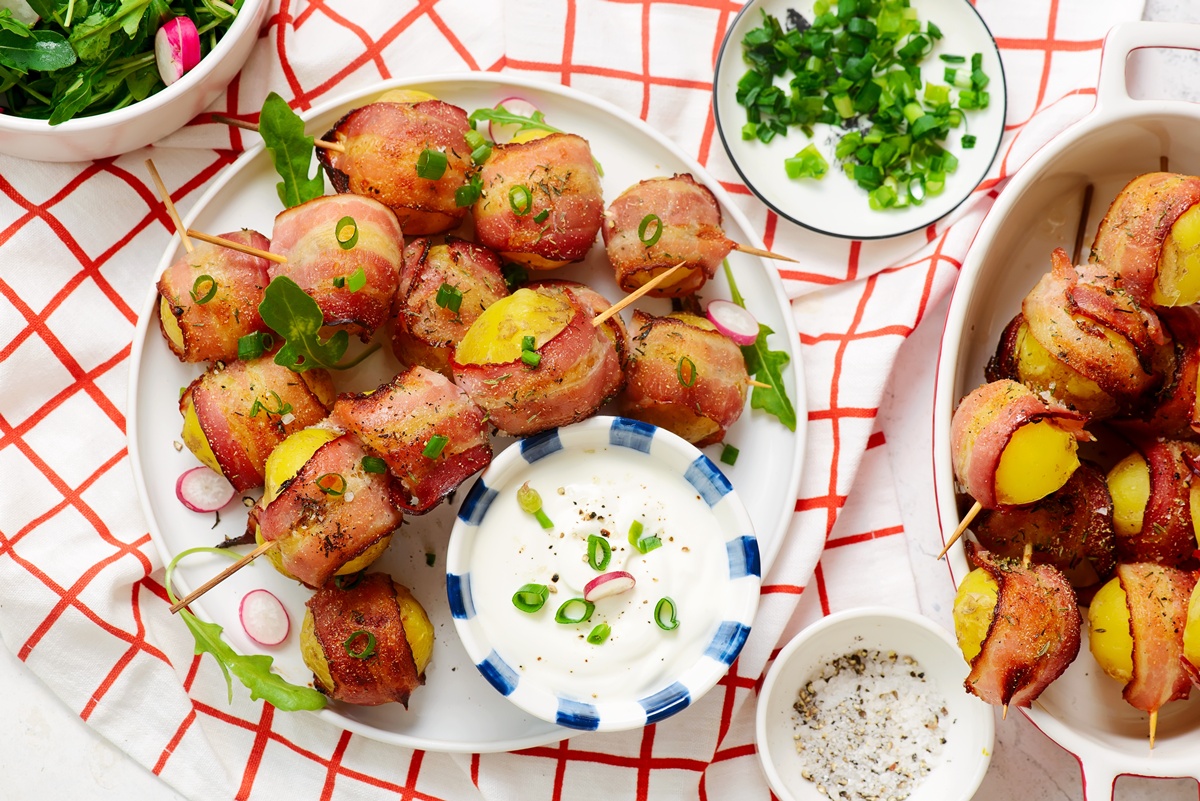 Ficăței de pui cu sos de soia și mămăliguță cu parmezan