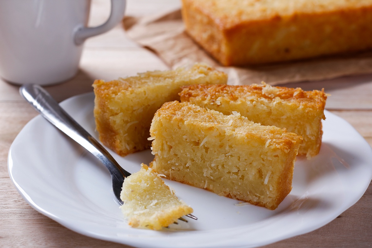 Chec umed de post cu cocos porționat