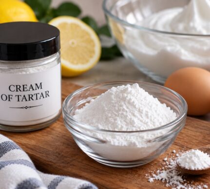 Crema de tartar – ce este, la ce se folosește și cu ce o poți înlocui